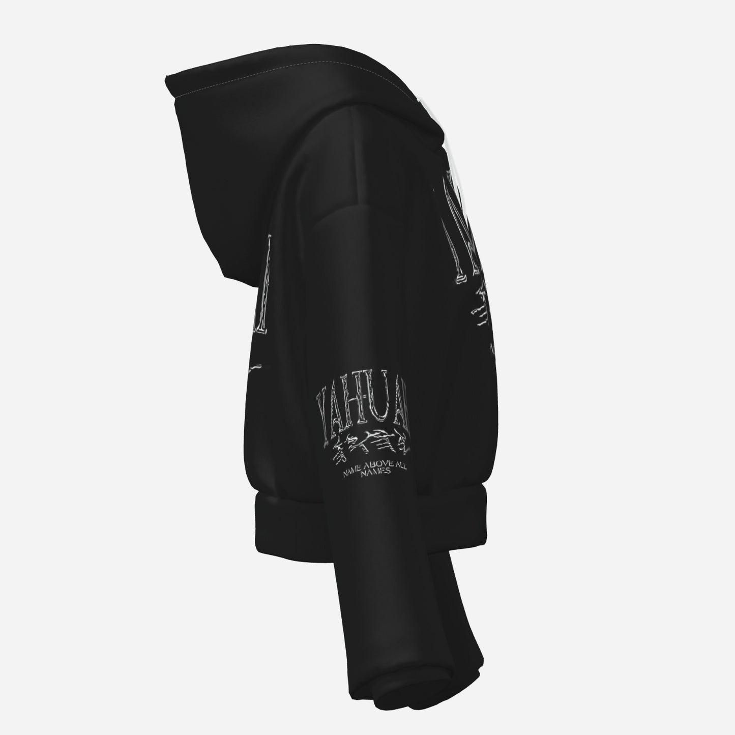 Yahuah: Name Above All Names (01-01) | Cropped Drop Shoulder Hoodie