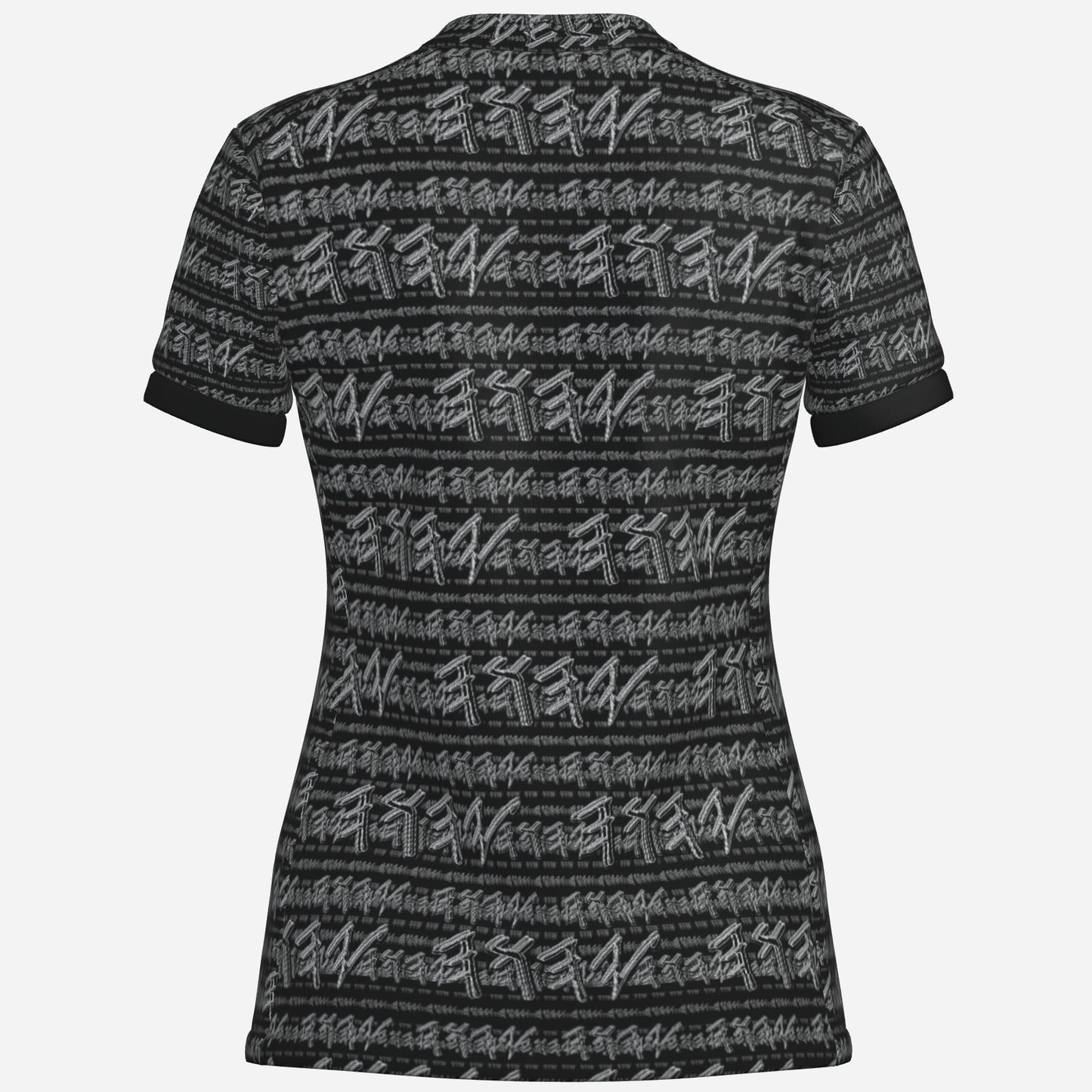 Paleo-Synthesis (01-02): Sterling Silver Yahuah | Women's V-Neck Jersey Tee
