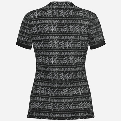 Paleo-Synthesis (01-02): Sterling Silver Yahuah | Women's V-Neck Jersey Tee