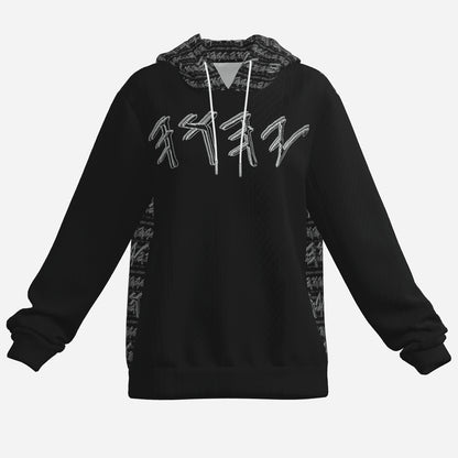 Paleo-Synthesis (01-02): Sterling Silver Yahuah | Women's Premium Drop Shoulder Hoodie