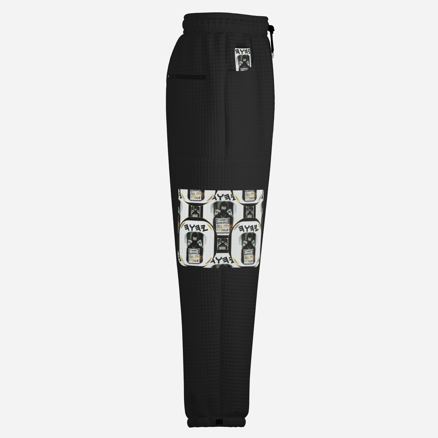 Educated Hebrew 01-01 Men's Designer Lantern Cargo Joggers