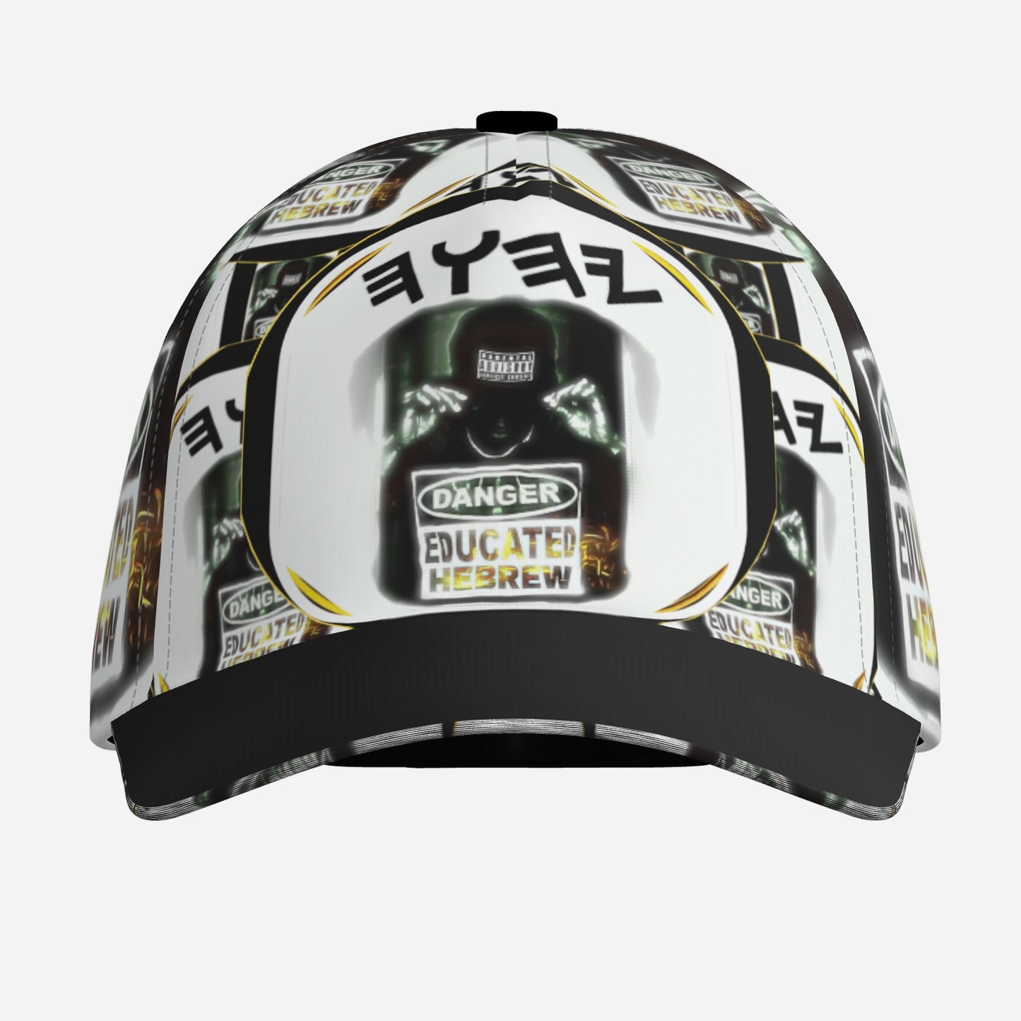 Educated Hebrew 01-01 Designer Peaked Cap