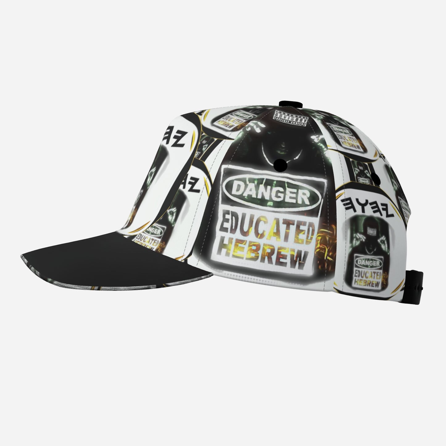 Educated Hebrew 01-01 Designer Peaked Cap