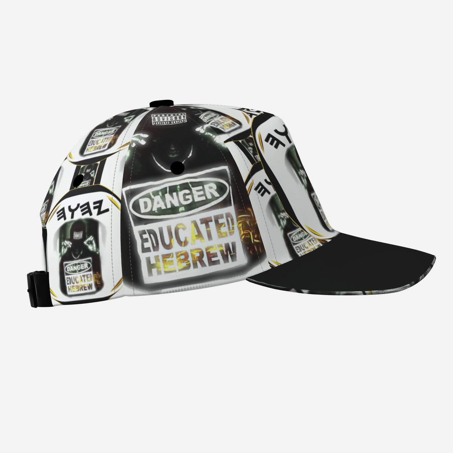 Educated Hebrew 01-01 Designer Peaked Cap