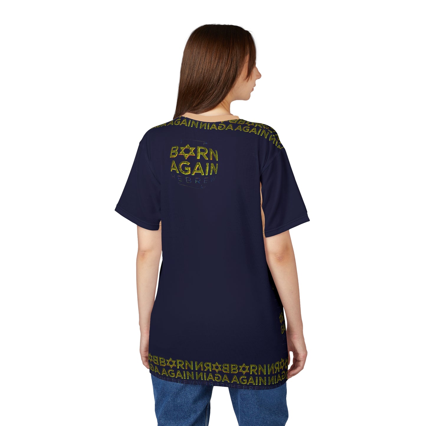 Born Again Hebrew 01-01 Designer Unisex T-shirt