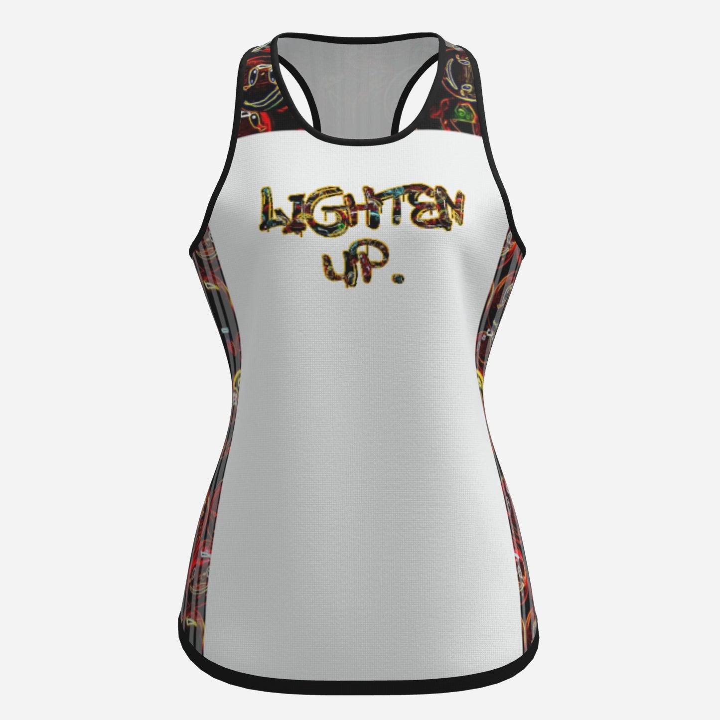 "Lighten Up" (01) | UPF50+ Racerback Tank Top