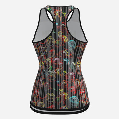 "Lighten Up" (01) | UPF50+ Racerback Tank Top