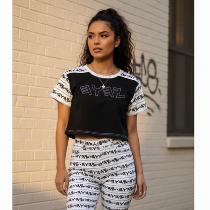 The Paleo-Phalanx Series (01-01): Seal of Light | Crop Top