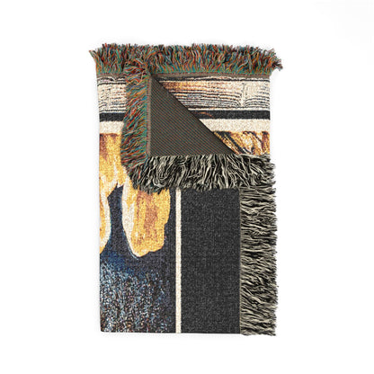 The Garden Beyond the Winter™ | Woven Art Throw Blanket | 3 Sizes