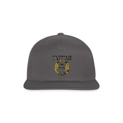 Yahuah Yahusha 04 Designer Sport-Tek Yupoong Snapback Baseball Cap (5 colors) - dark grey