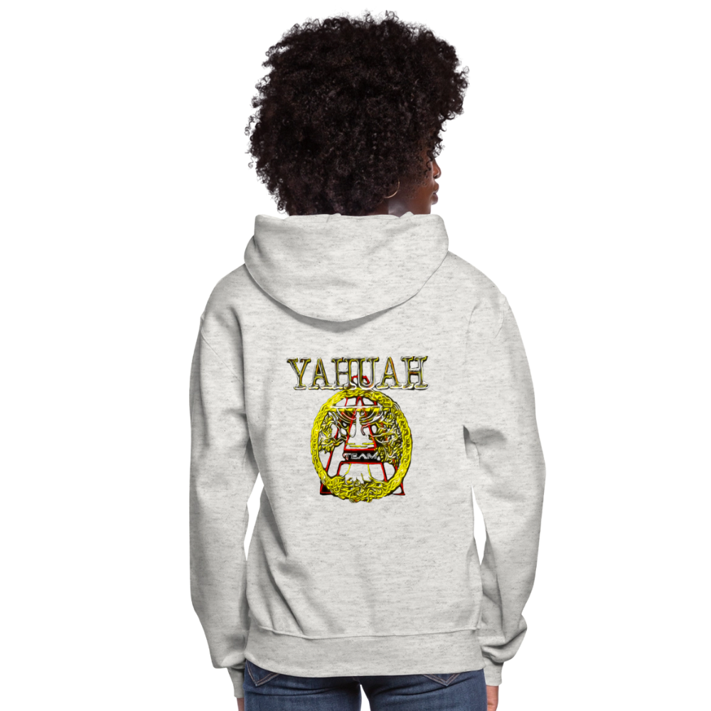 A-Team 01-01 Designer Jerzees Ladies Pullover Hoodie (10 colors) - heather oatmeal