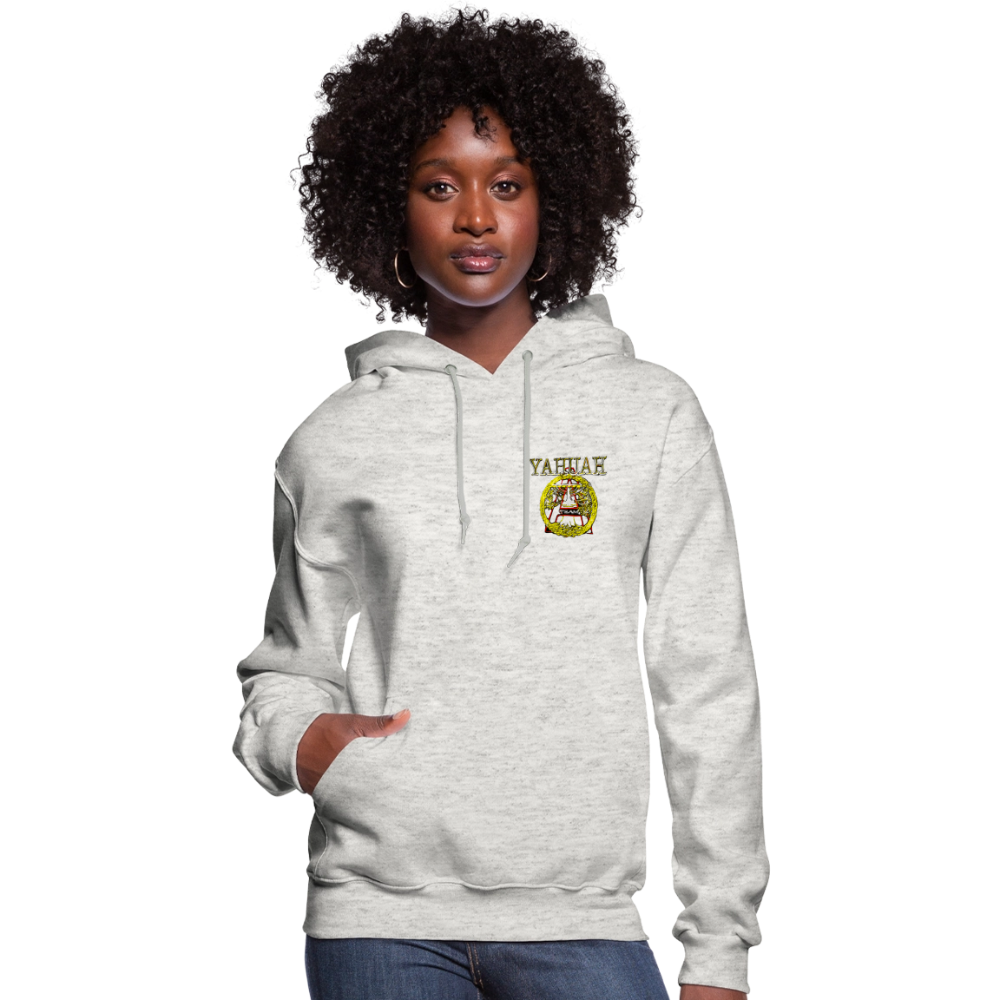 A-Team 01-01 Designer Jerzees Ladies Pullover Hoodie (10 colors) - heather oatmeal