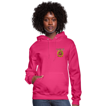 A-Team 01-01 Designer Jerzees Ladies Pullover Hoodie (10 colors) - fuchsia
