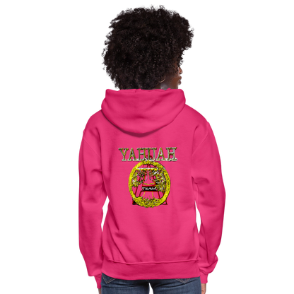 A-Team 01-01 Designer Jerzees Ladies Pullover Hoodie (10 colors) - fuchsia