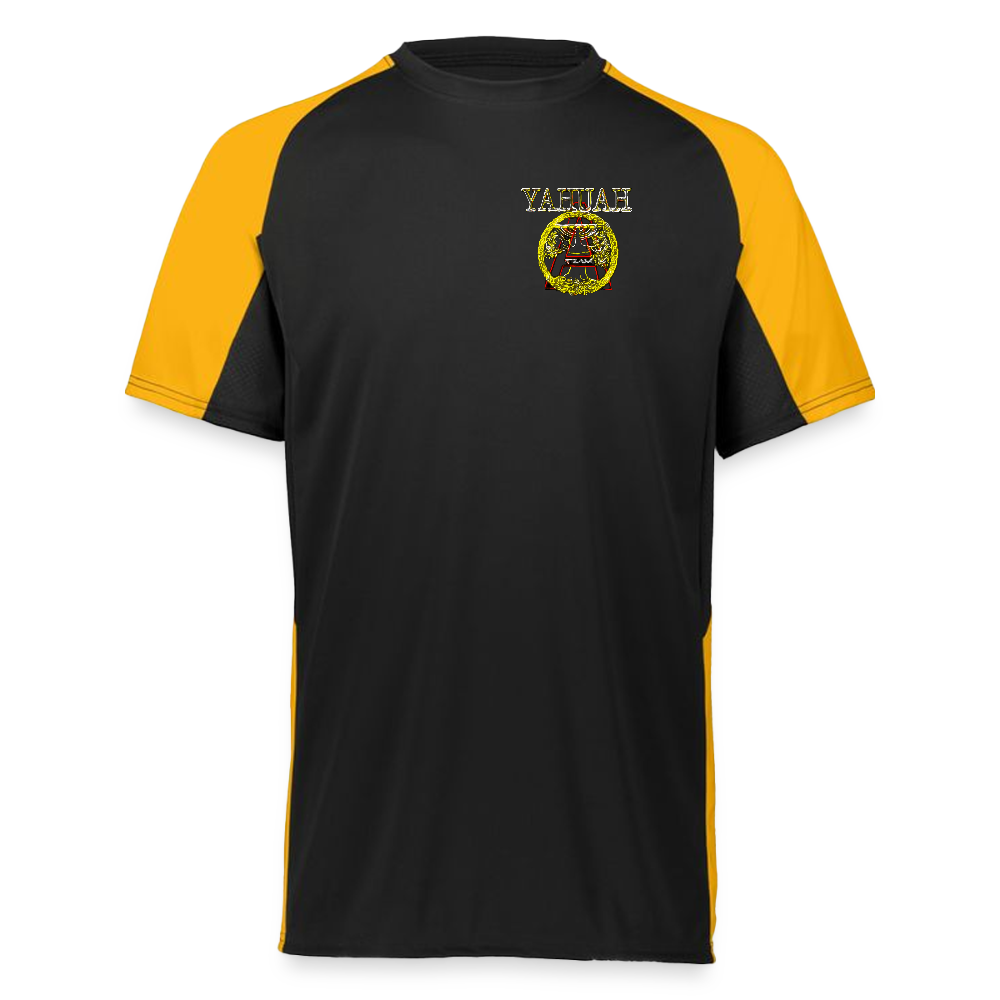A-Team 01-01 Designer Augusta Sportswear Unisex Cutter Jersey (16 colors) - black/gold
