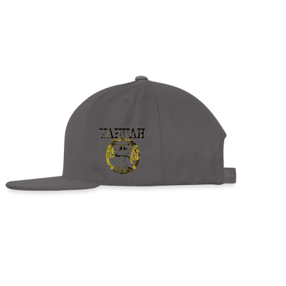 Yahuah Yahusha 04 Designer Sport-Tek Yupoong Snapback Baseball Cap (5 colors) - dark grey