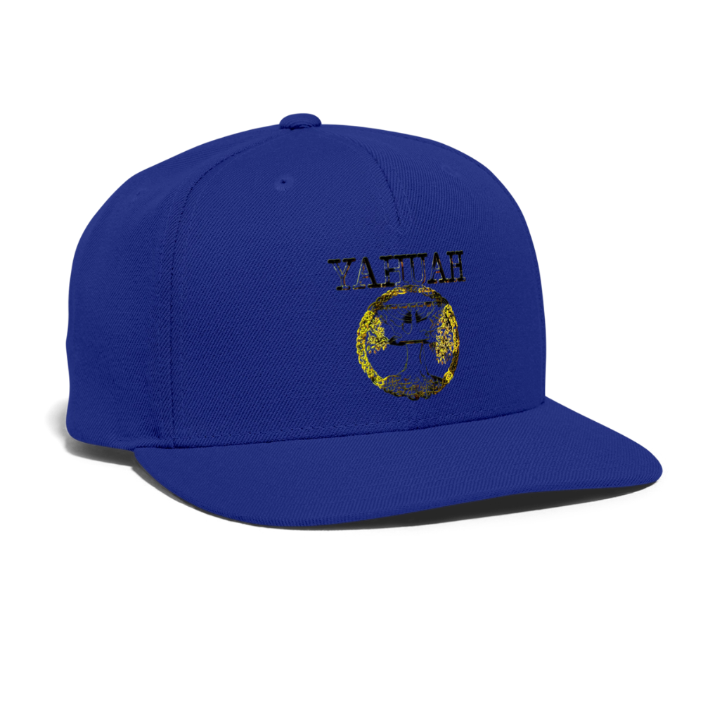 Yahuah Yahusha 04 Designer Sport-Tek Yupoong Snapback Baseball Cap (5 colors) - royal blue