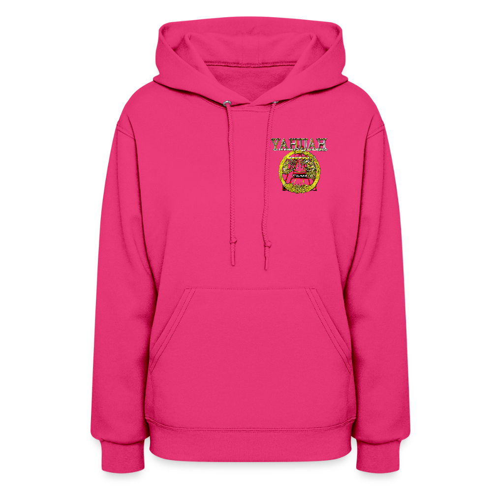 A-Team 01-01 Designer Jerzees Ladies Pullover Hoodie (10 colors) - fuchsia