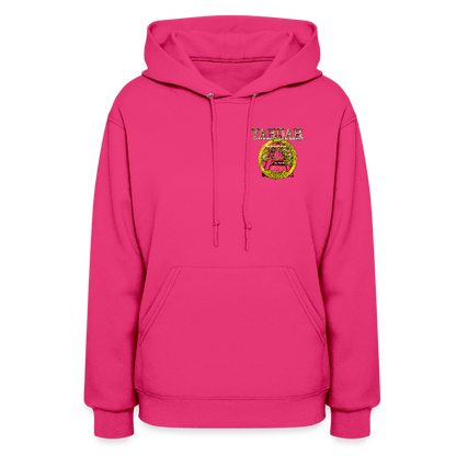 A-Team 01-01 Designer Jerzees Ladies Pullover Hoodie (10 colors) - fuchsia