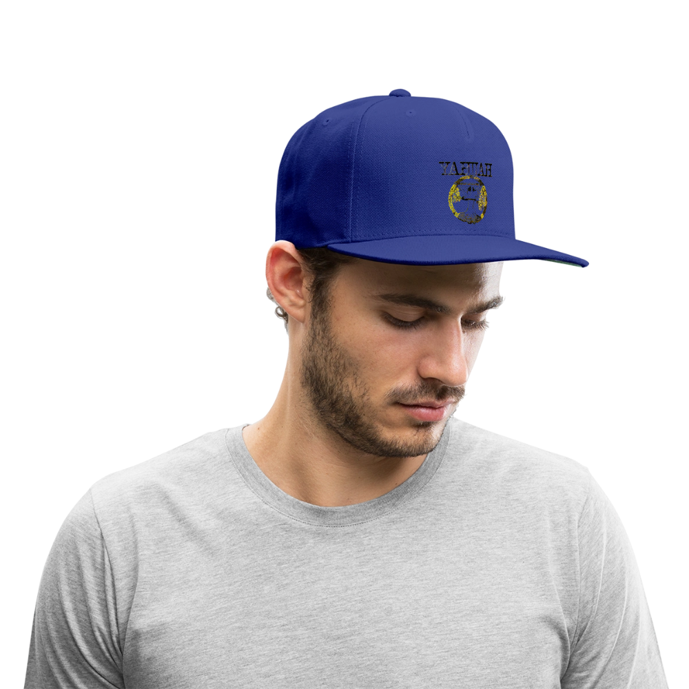 Yahuah Yahusha 04 Designer Sport-Tek Yupoong Snapback Baseball Cap (5 colors) - royal blue