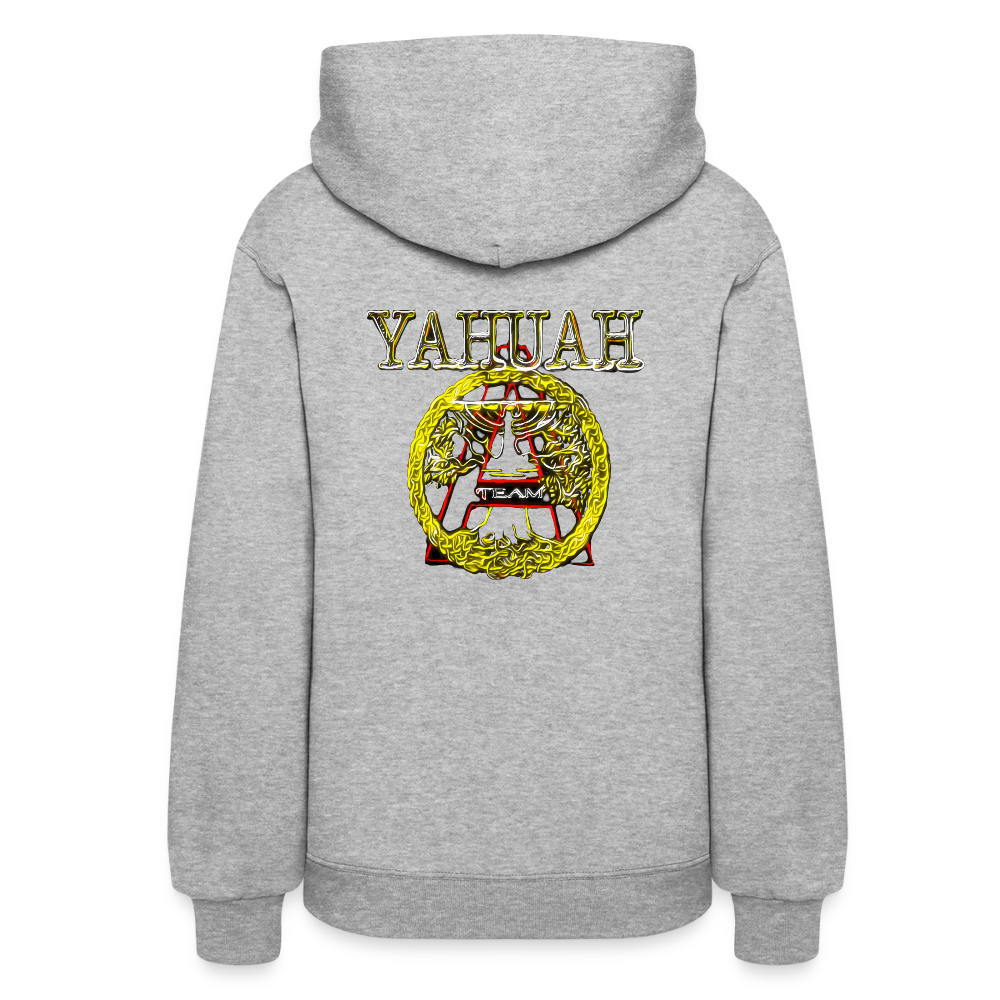A-Team 01-01 Designer Jerzees Ladies Pullover Hoodie (10 colors) - heather gray