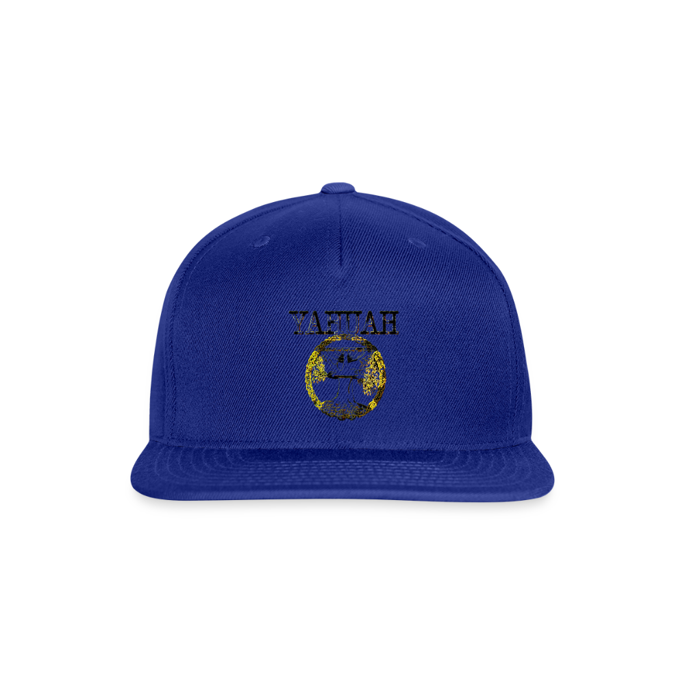 Yahuah Yahusha 04 Designer Sport-Tek Yupoong Snapback Baseball Cap (5 colors) - royal blue