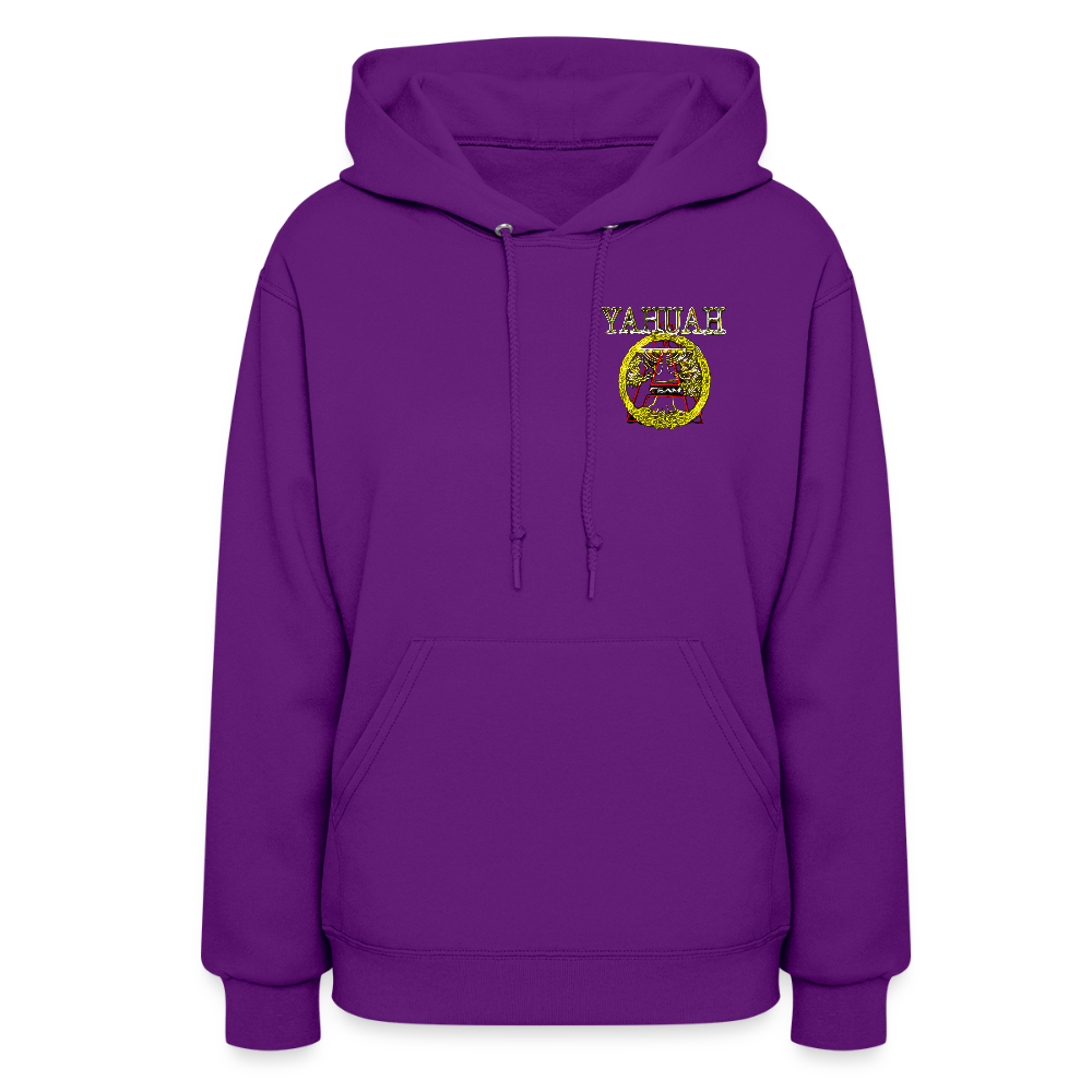 A-Team 01-01 Designer Jerzees Ladies Pullover Hoodie (10 colors) - purple