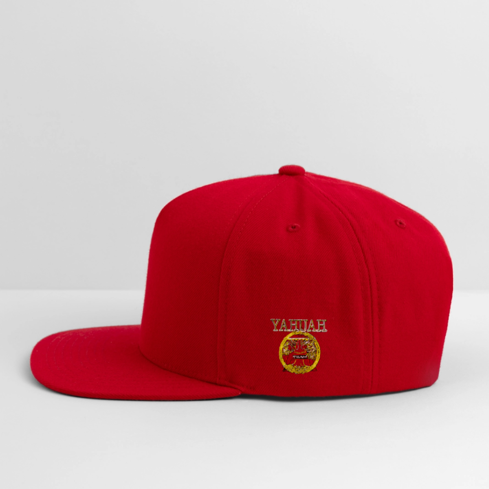 A-Team 01-01 Designer Sport-Tek Yupoong Snapback Baseball Cap (7 colors) - red
