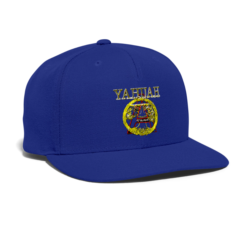 A-Team 01-01 Designer Sport-Tek Yupoong Snapback Baseball Cap (7 colors) - royal blue