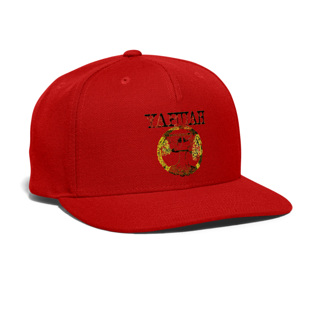 Yahuah Yahusha 04 Designer Sport-Tek Yupoong Snapback Baseball Cap (5 colors) - red