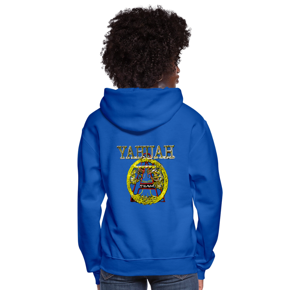 A-Team 01-01 Designer Jerzees Ladies Pullover Hoodie (10 colors) - royal blue