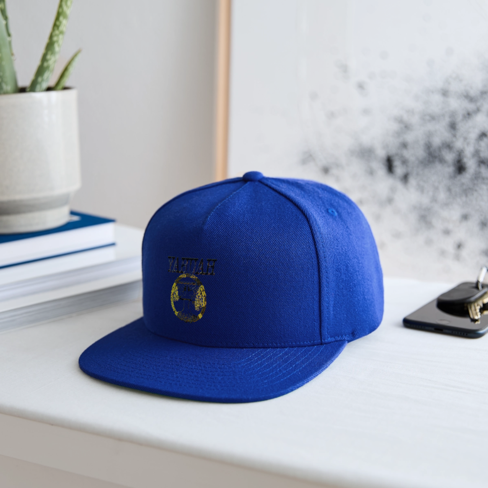 Yahuah Yahusha 04 Designer Sport-Tek Yupoong Snapback Baseball Cap (5 colors) - royal blue