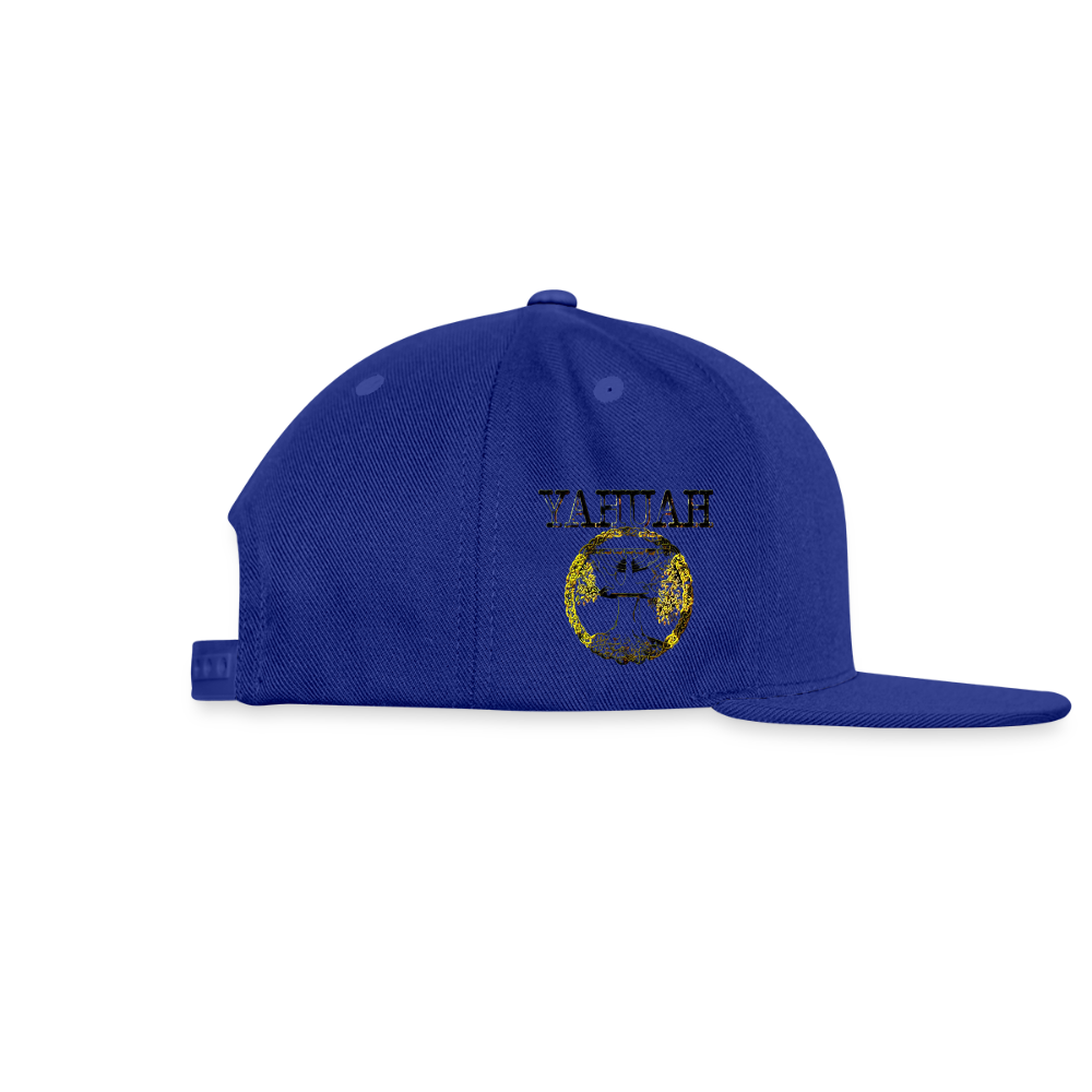 Yahuah Yahusha 04 Designer Sport-Tek Yupoong Snapback Baseball Cap (5 colors) - royal blue