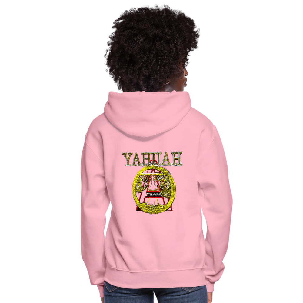 A-Team 01-01 Designer Jerzees Ladies Pullover Hoodie (10 colors) - classic pink