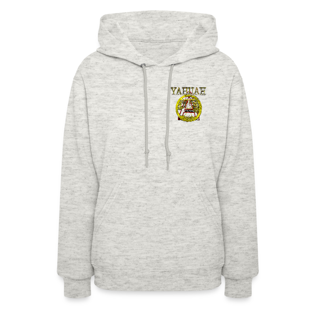 A-Team 01-01 Designer Jerzees Ladies Pullover Hoodie (10 colors) - heather oatmeal
