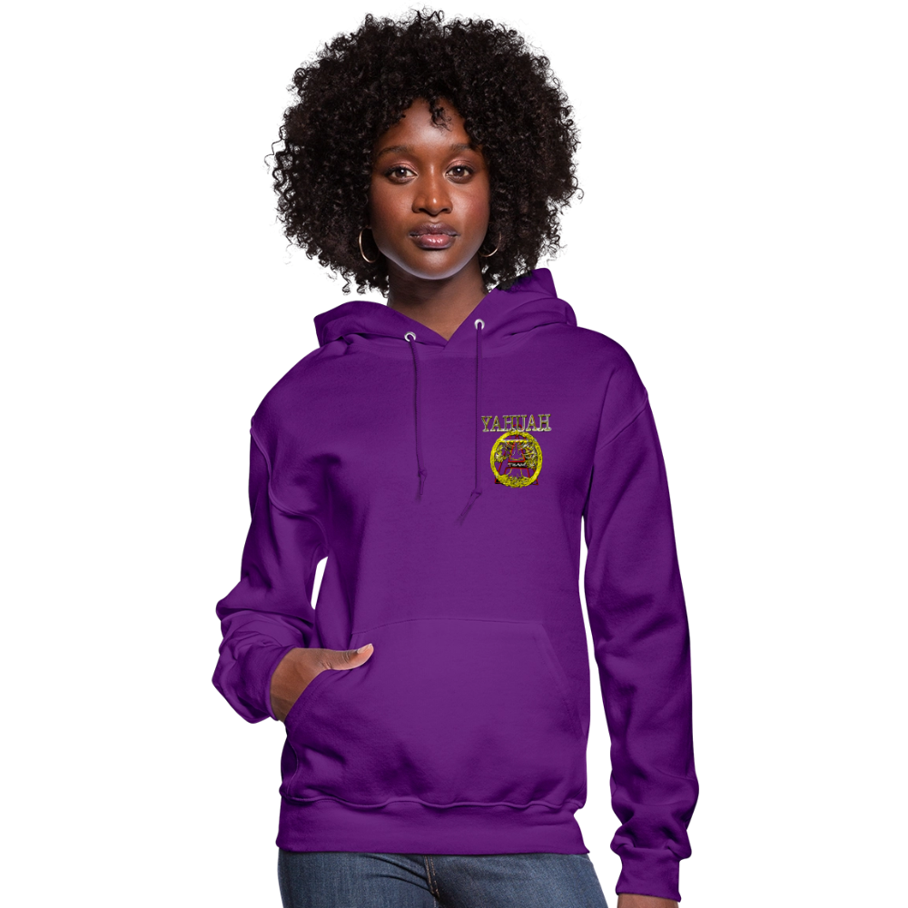 A-Team 01-01 Designer Jerzees Ladies Pullover Hoodie (10 colors) - purple