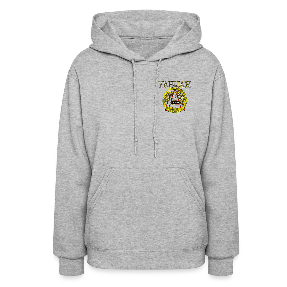 A-Team 01-01 Designer Jerzees Ladies Pullover Hoodie (10 colors) - heather gray
