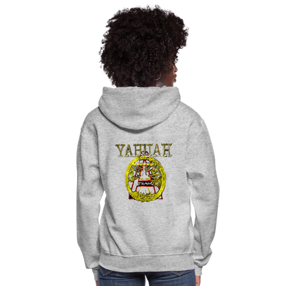 A-Team 01-01 Designer Jerzees Ladies Pullover Hoodie (10 colors) - heather gray