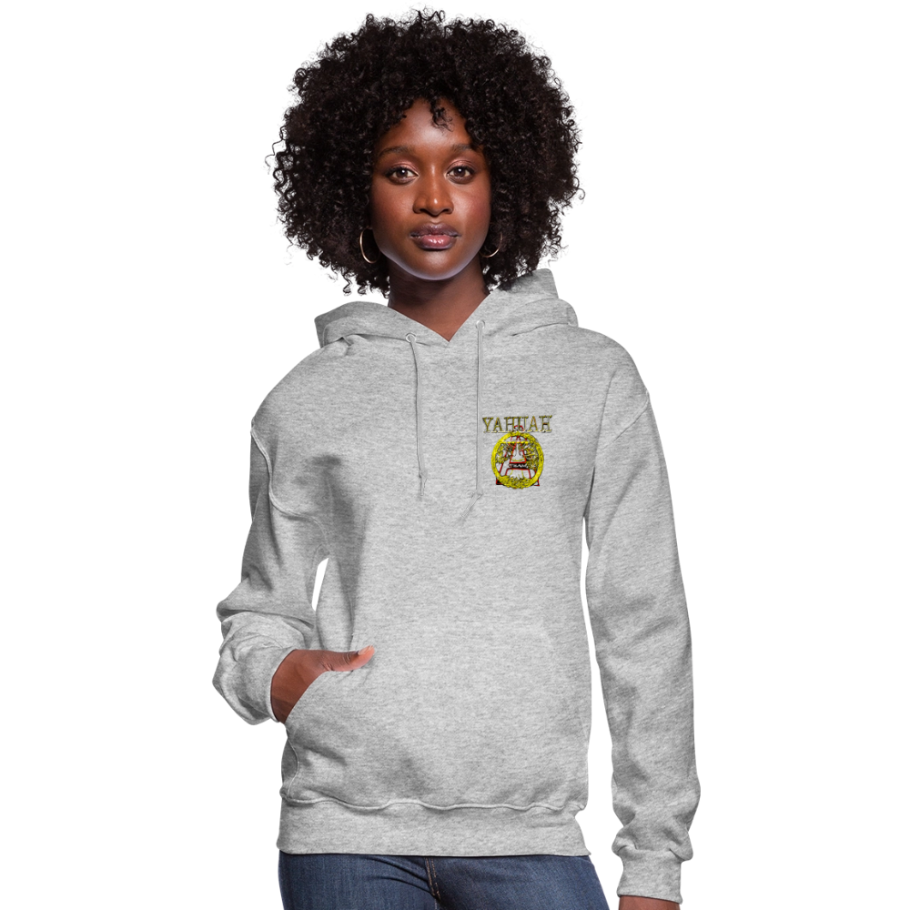 A-Team 01-01 Designer Jerzees Ladies Pullover Hoodie (10 colors) - heather gray