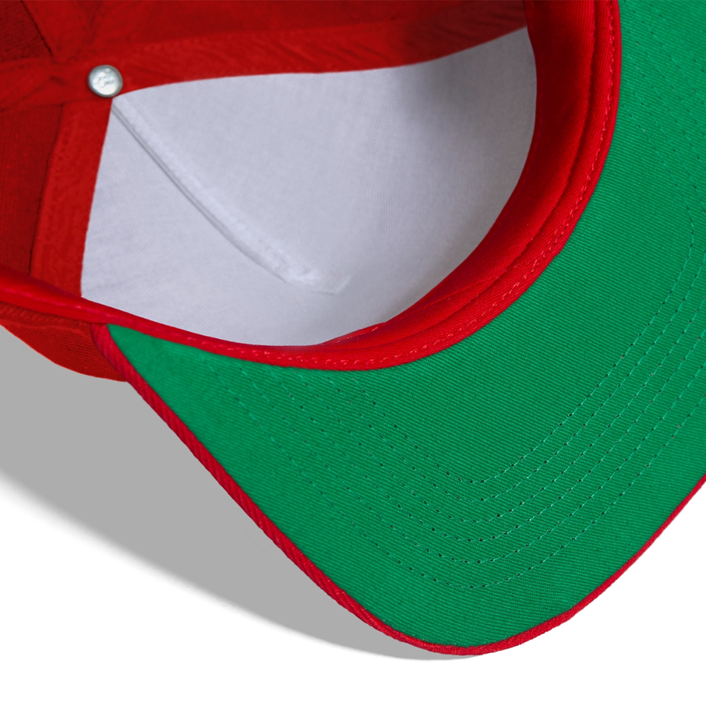 A-Team 01-01 Designer Sport-Tek Yupoong Snapback Baseball Cap (7 colors) - red