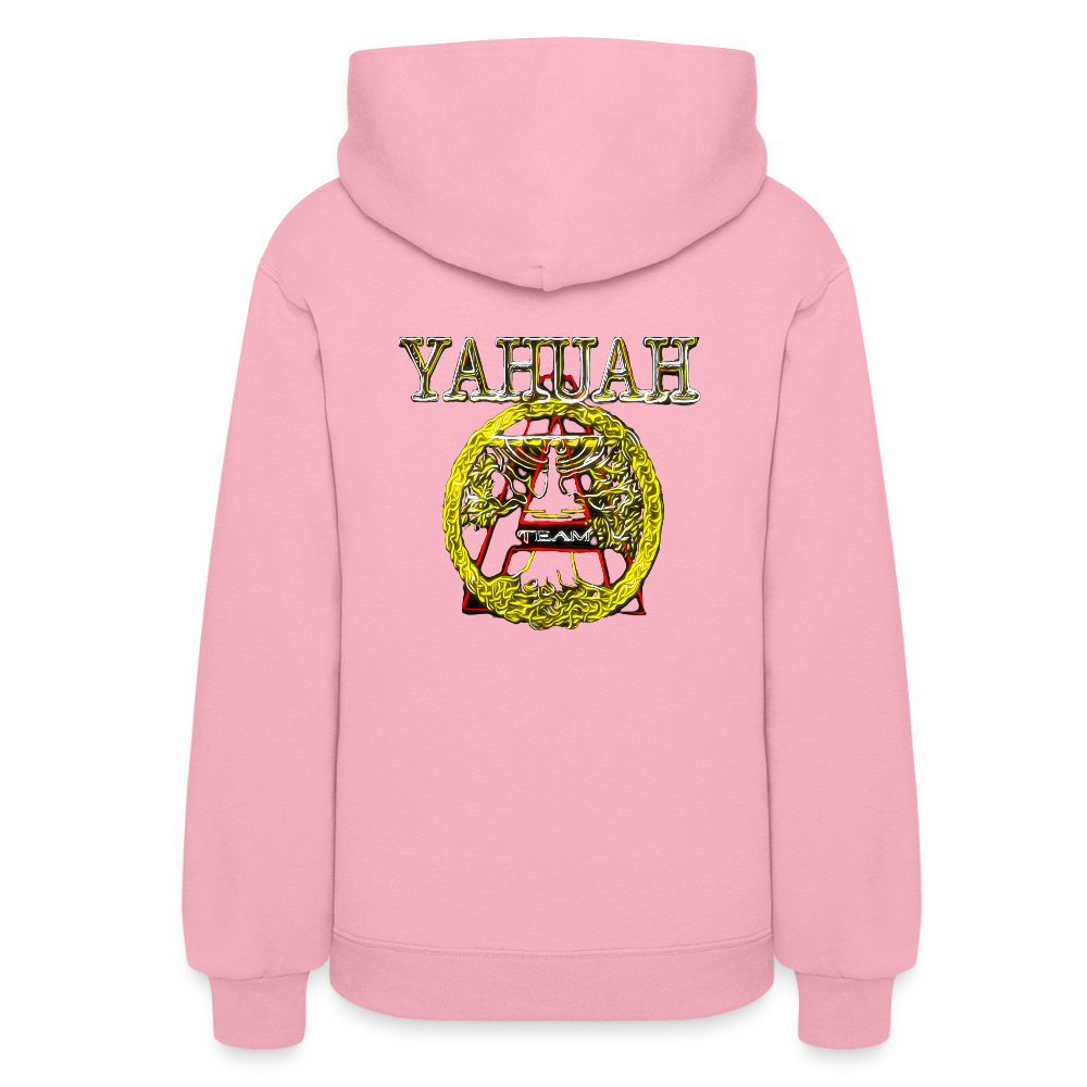 A-Team 01-01 Designer Jerzees Ladies Pullover Hoodie (10 colors) - classic pink