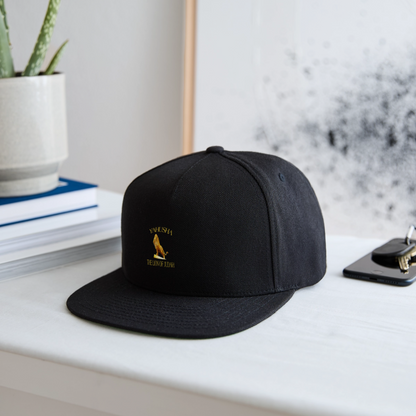 Yahusha-The Lion of Judah 01 Designer Sport-Tek Yupoong Snapback Baseball Cap - black
