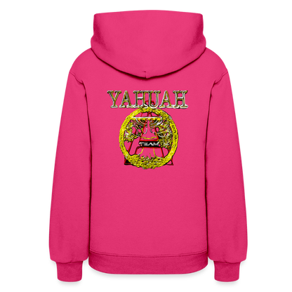 A-Team 01-01 Designer Jerzees Ladies Pullover Hoodie (10 colors) - fuchsia