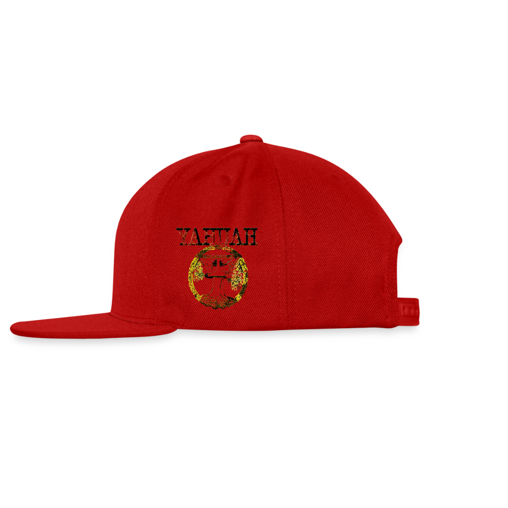Yahuah Yahusha 04 Designer Sport-Tek Yupoong Snapback Baseball Cap (5 colors) - red
