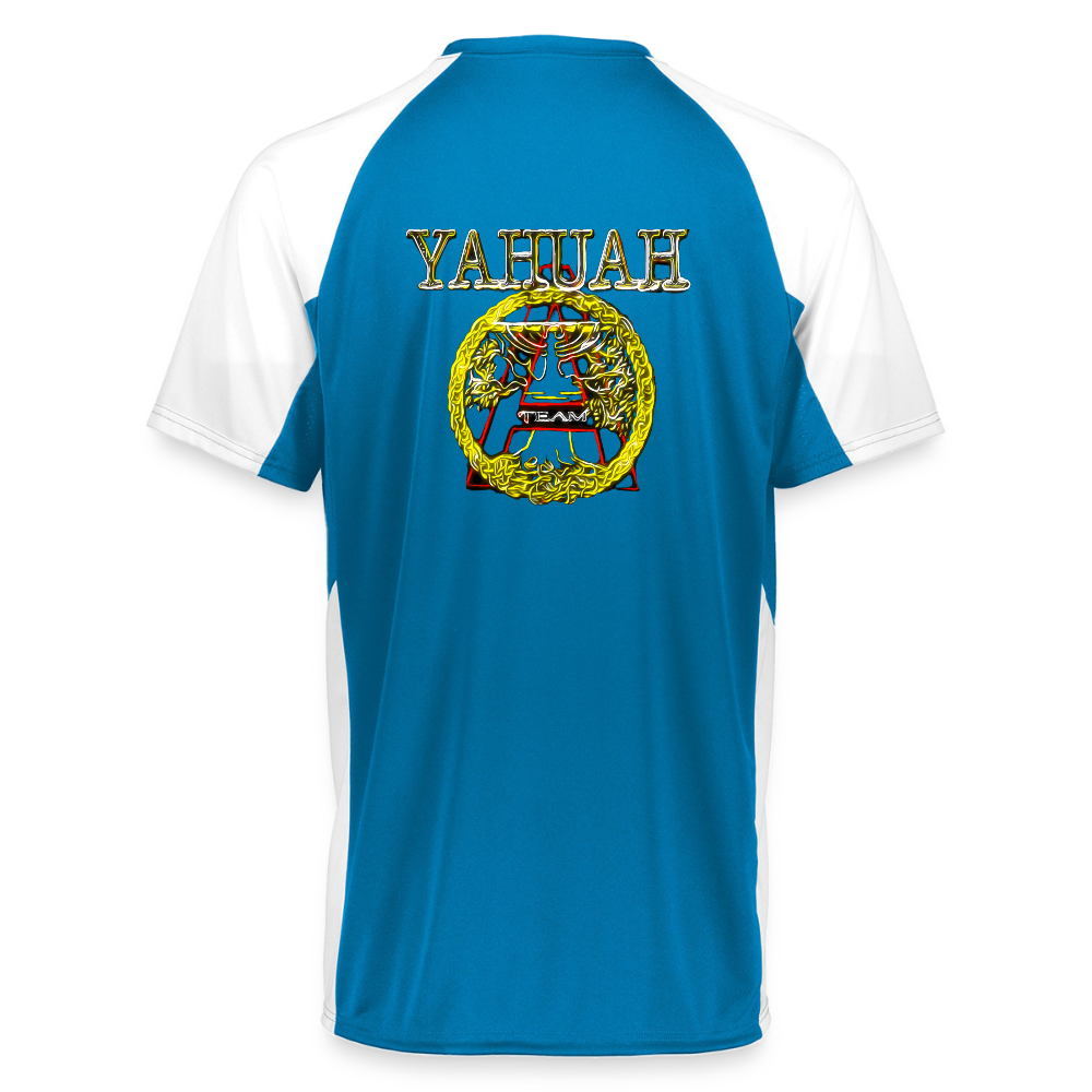 A-Team 01-01 Designer Augusta Sportswear Unisex Cutter Jersey (16 colors) - royal/white
