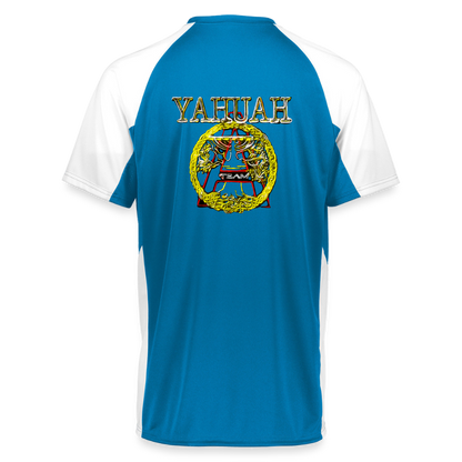 A-Team 01-01 Designer Augusta Sportswear Unisex Cutter Jersey (16 colors) - royal/white