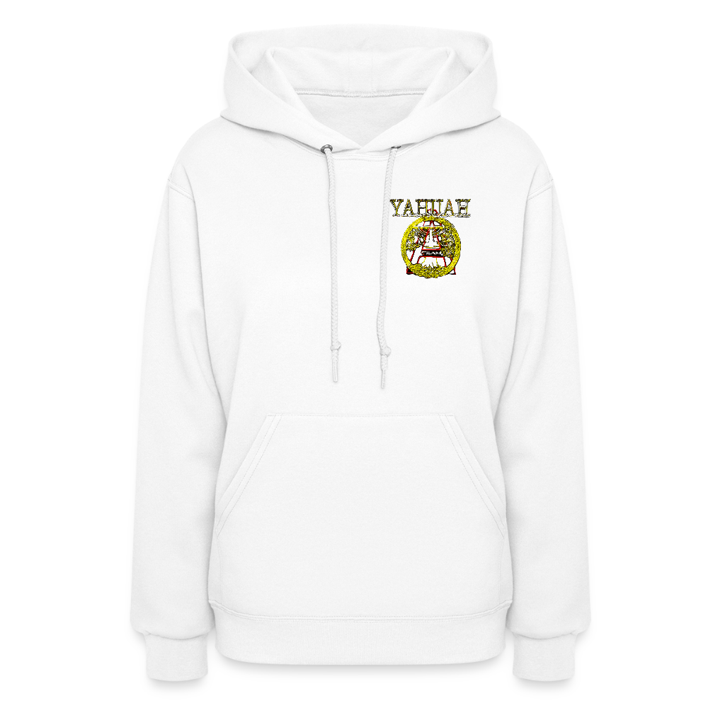 A-Team 01-01 Designer Jerzees Ladies Pullover Hoodie (10 colors) - white