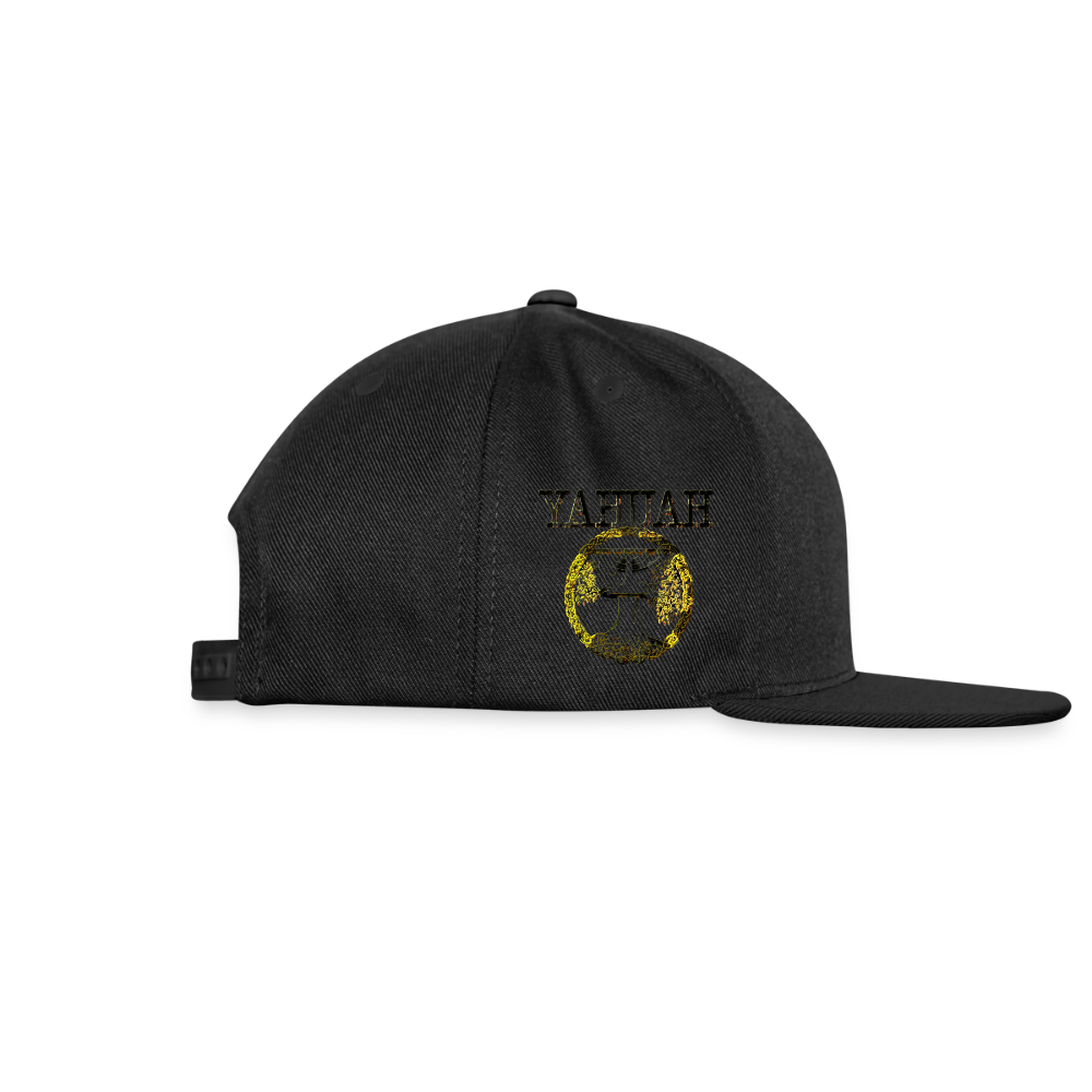 Yahuah Yahusha 04 Designer Sport-Tek Yupoong Snapback Baseball Cap (5 colors) - black