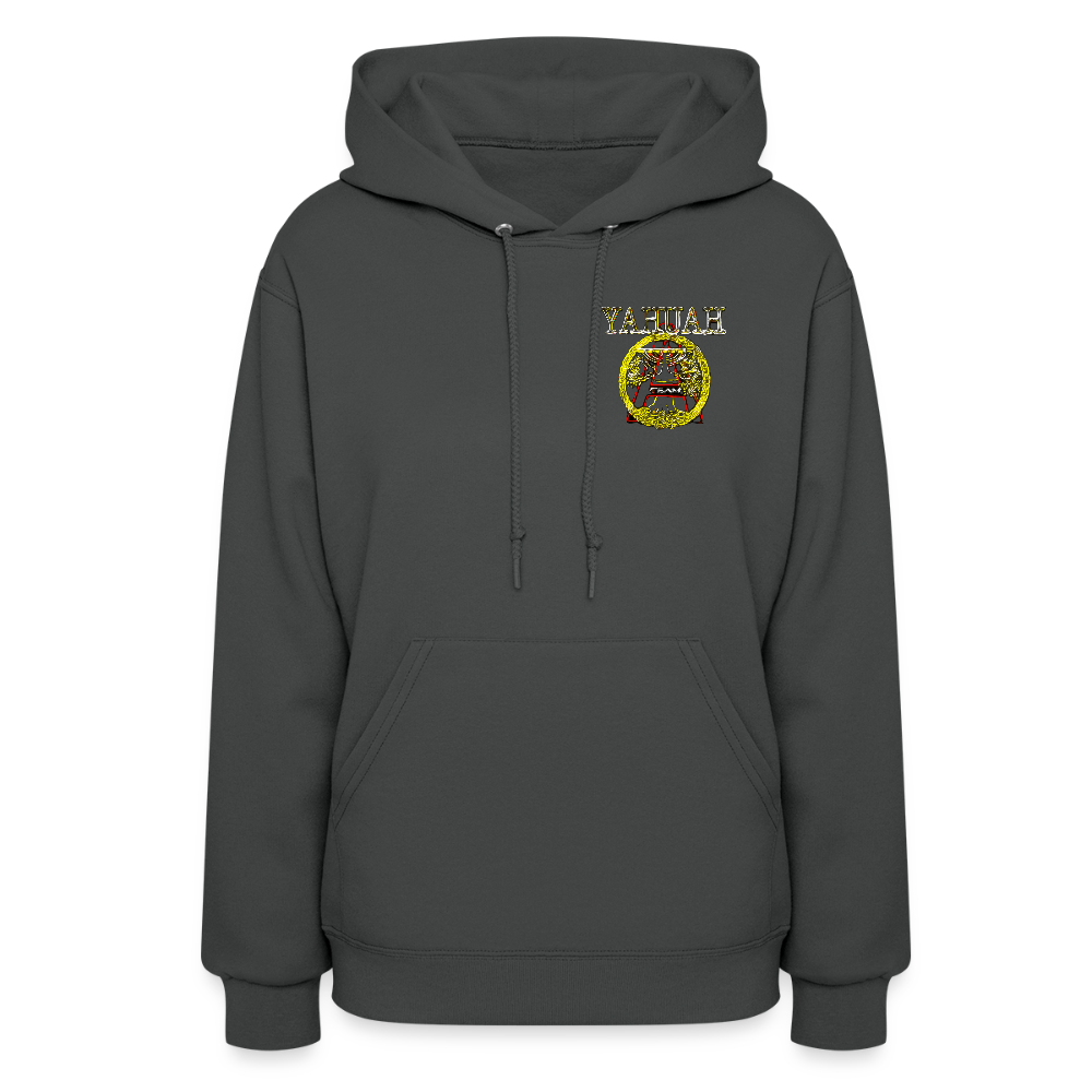 A-Team 01-01 Designer Jerzees Ladies Pullover Hoodie (10 colors) - asphalt