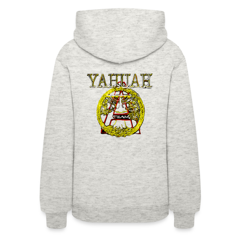 A-Team 01-01 Designer Jerzees Ladies Pullover Hoodie (10 colors) - heather oatmeal